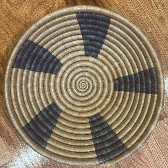 Other - Handwoven african basket medium